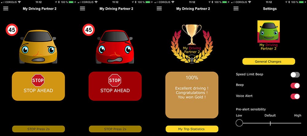 Couverture de App My Driving Partner 2 - Prototype
