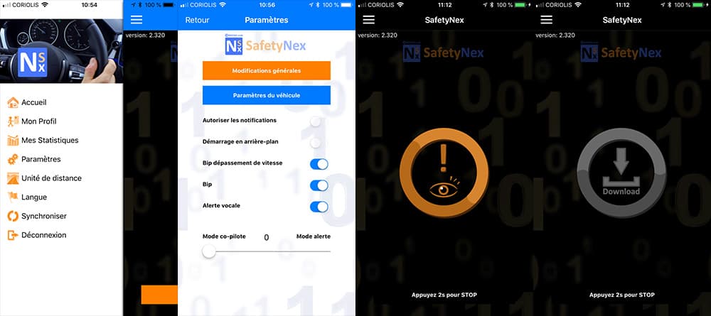 Vue additionnelle 1 de App SafetyNex - Nexyad